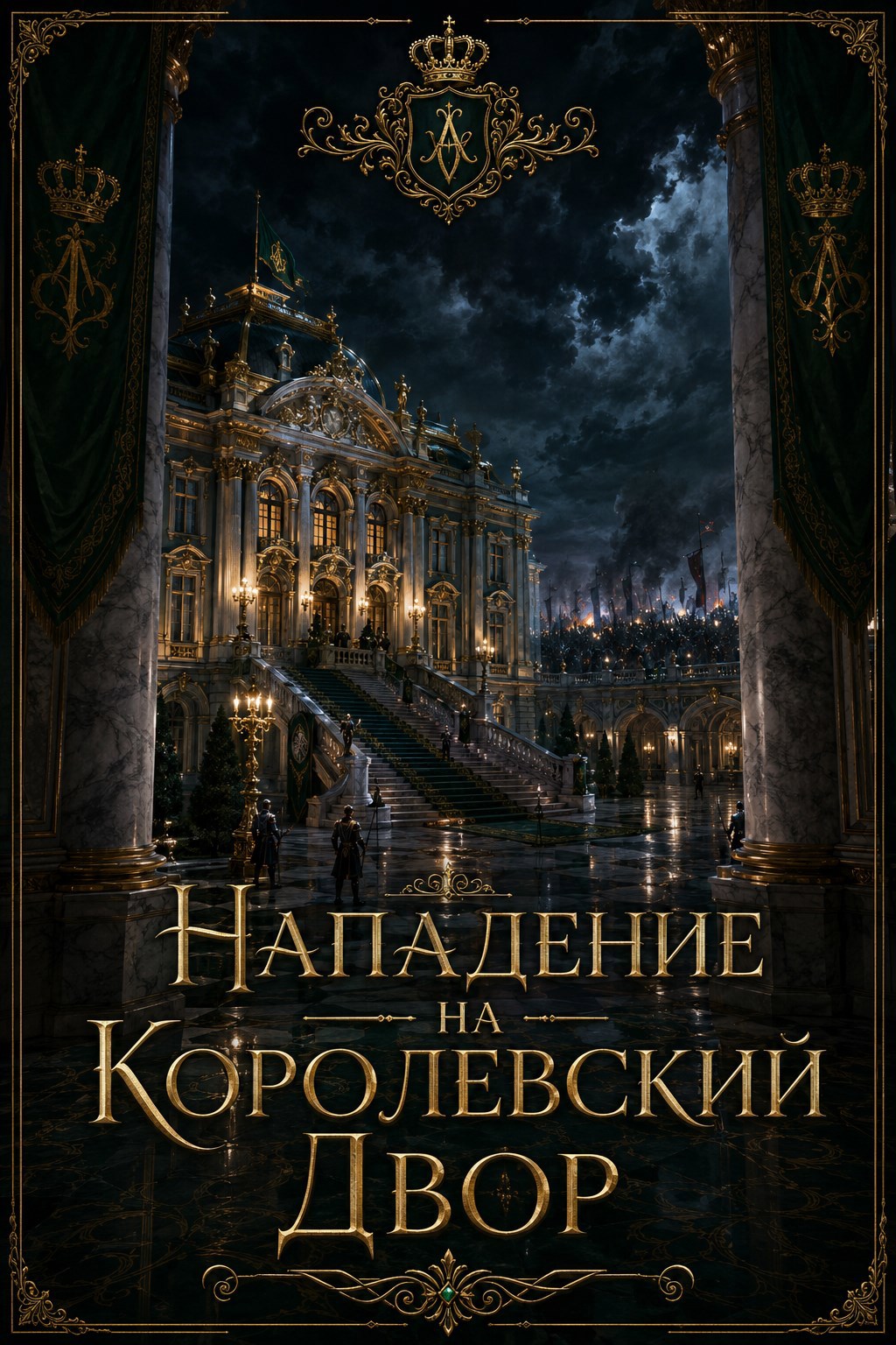 Обложка книги Нападение на Королевсий Двор.