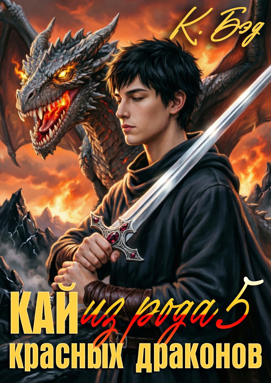 Обложка книги Кай из рода красных драконов 5