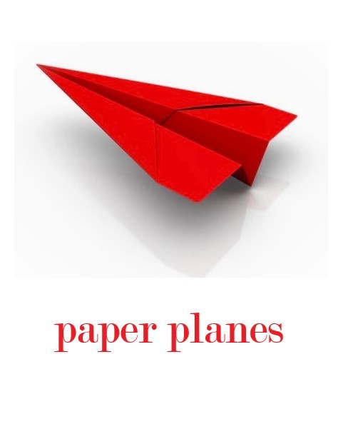 Обложка книги Бумажные самолётики / paper planes