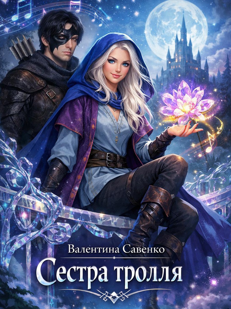Обложка книги Сестра тролля