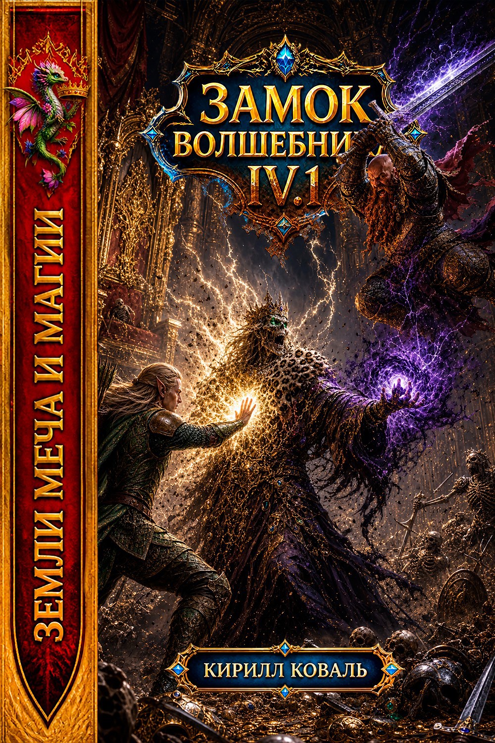 Обложка книги ЗМиМ Замок Волшебника IV, Том 1
