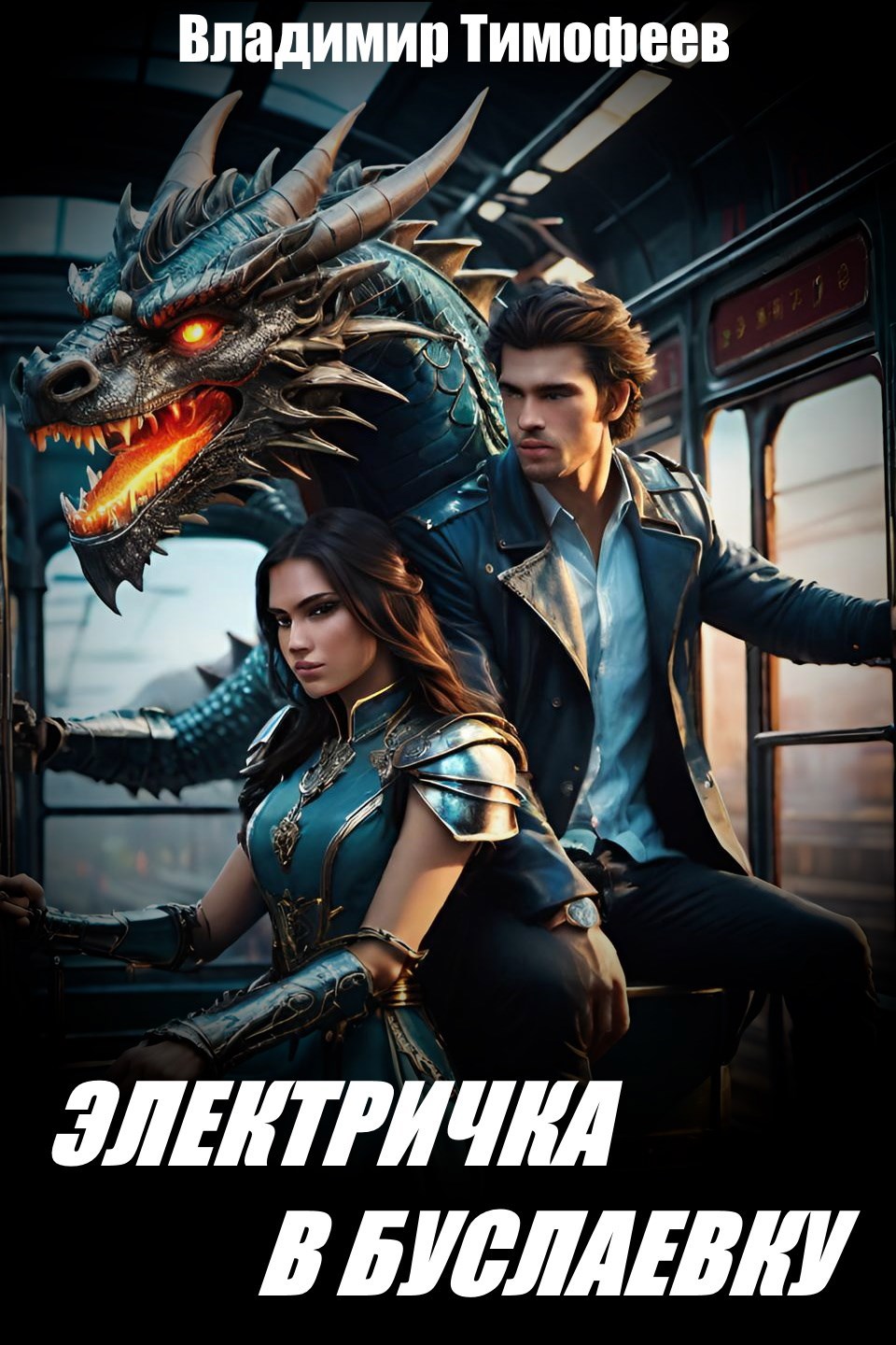 Обложка книги Электричка в Буслаевку