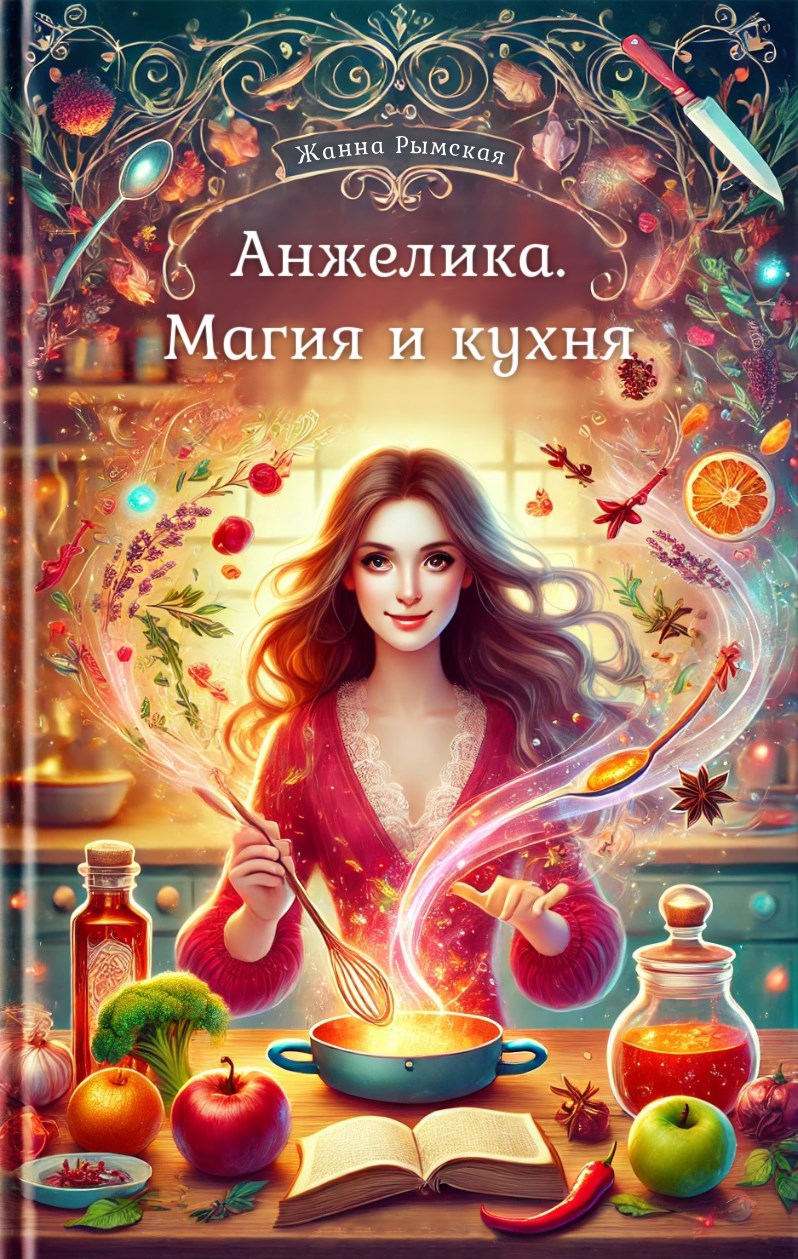 Обложка книги Анжелика. Магия и кухня