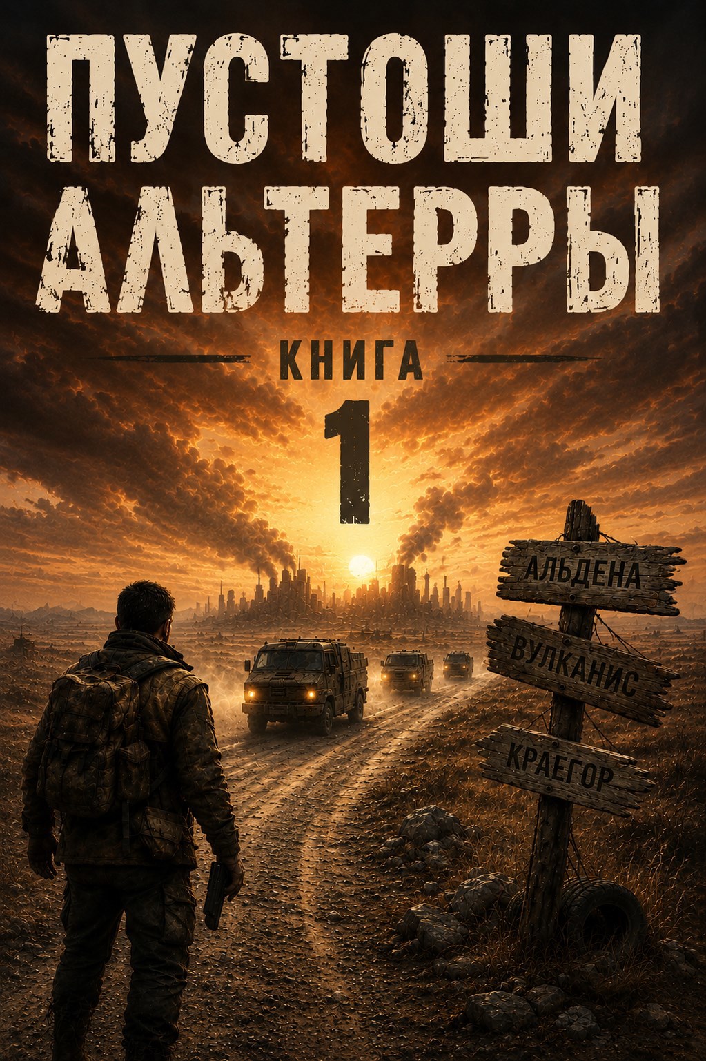 Обложка книги Пустоши Альтерры, книга 1
