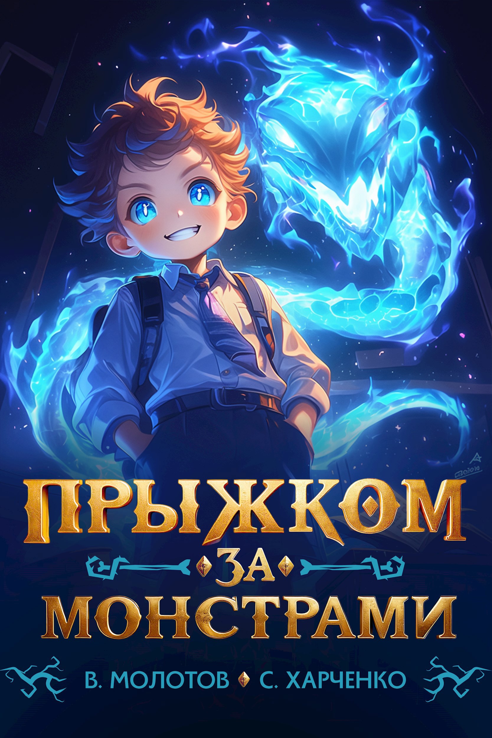 Обложка книги Прыжком за монстрами!