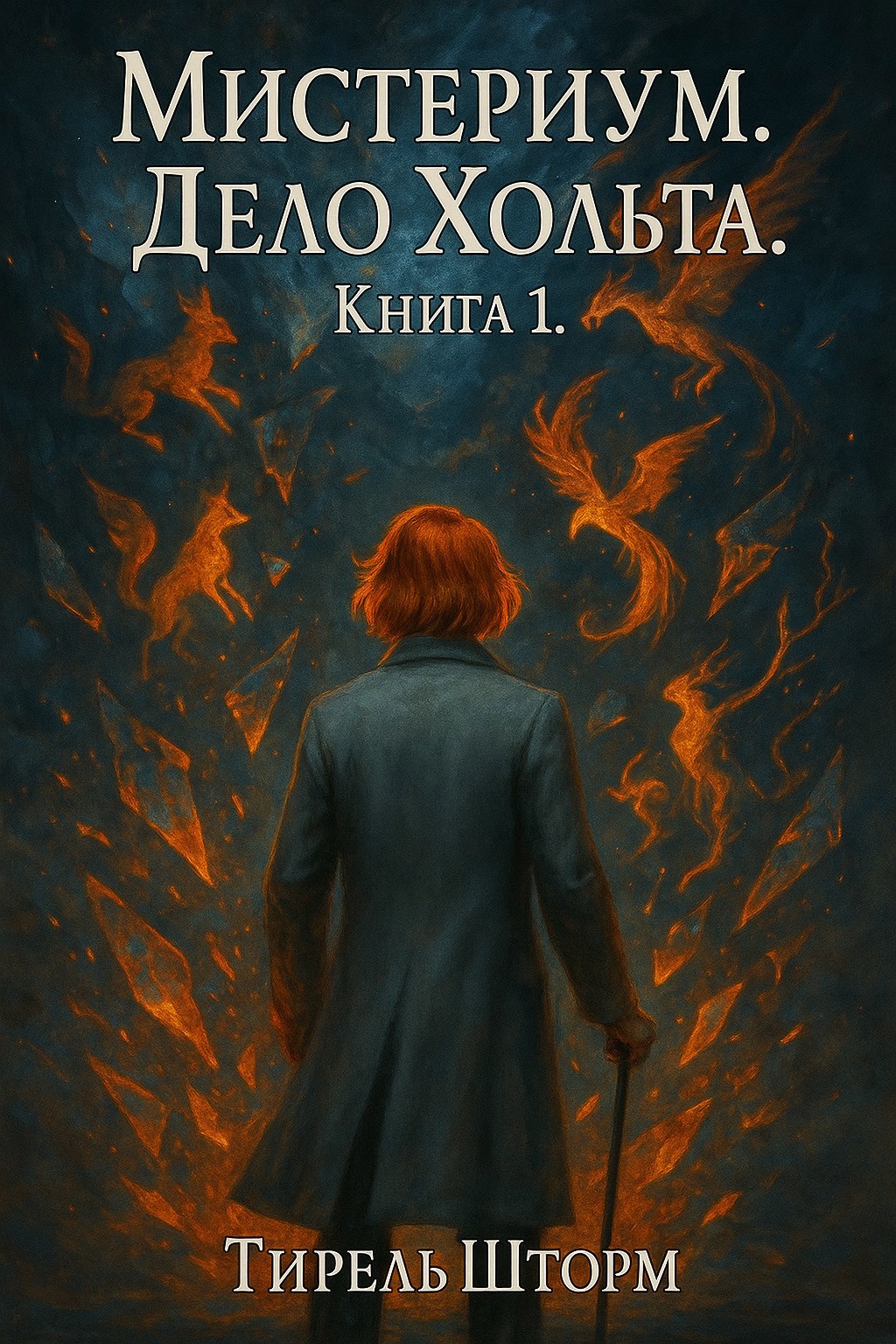Обложка книги Мистериум. Дело Хольта. Книга 1.