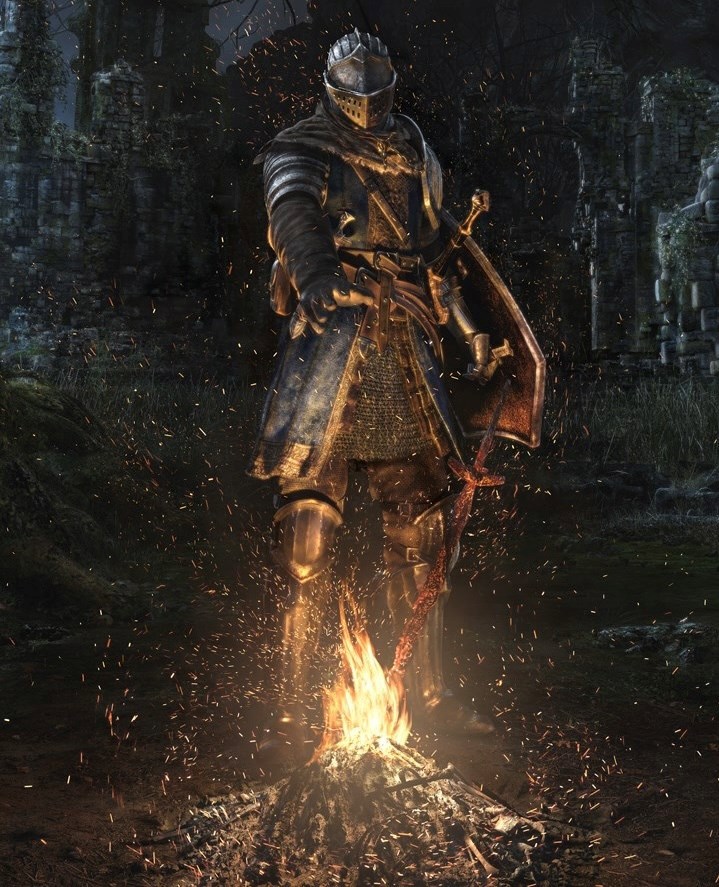 Обложка книги Темные души, светлые мысли (по игре Dark souls 3)