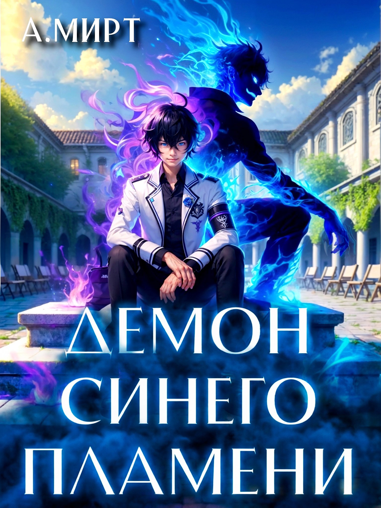 Обложка книги Демон синего пламени