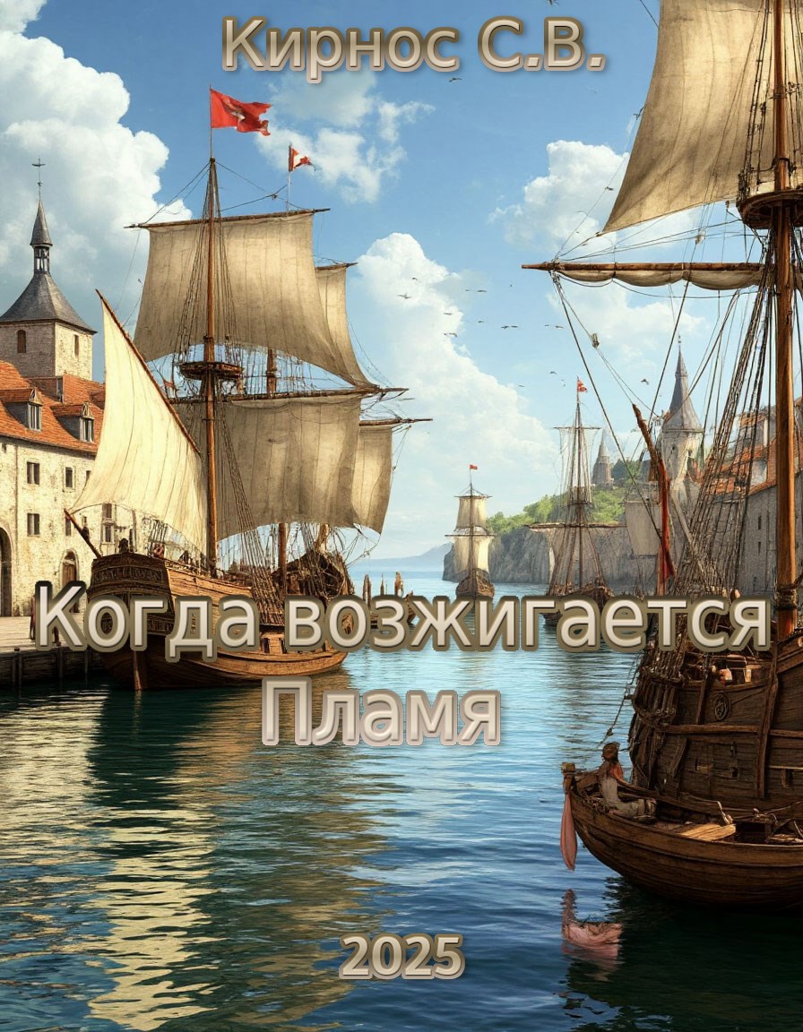 Обложка книги Когда возжигается Пламя