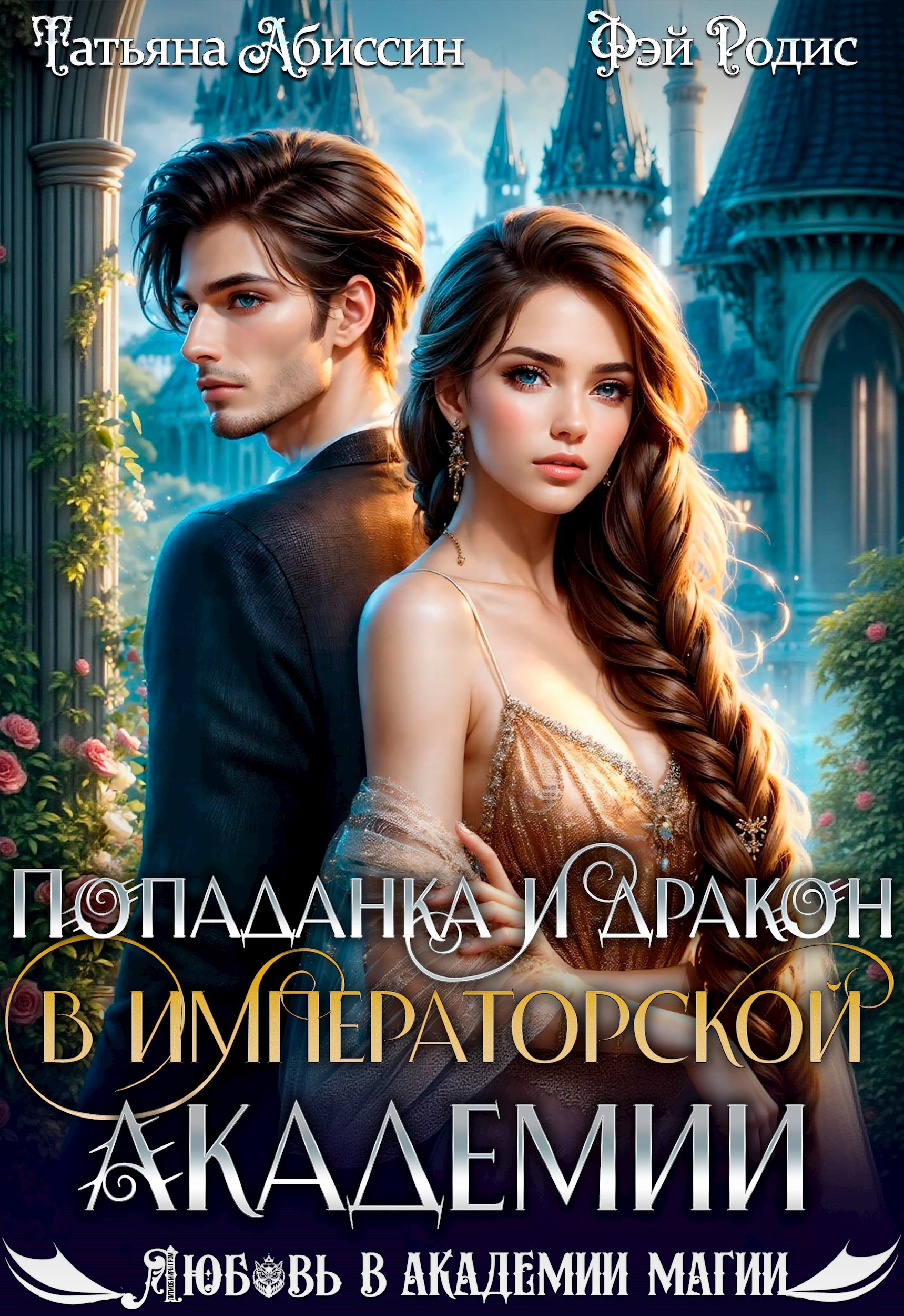 Обложка книги Попаданка и дракон в Императорской академии