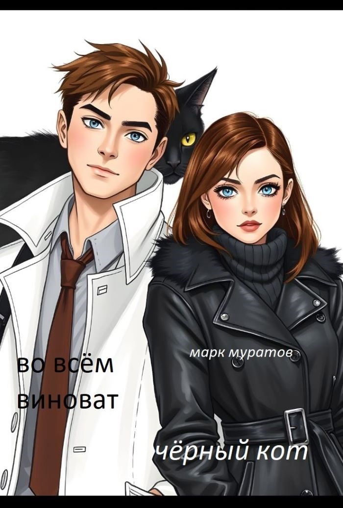 Обложка книги Во всём виновен чёрный кот