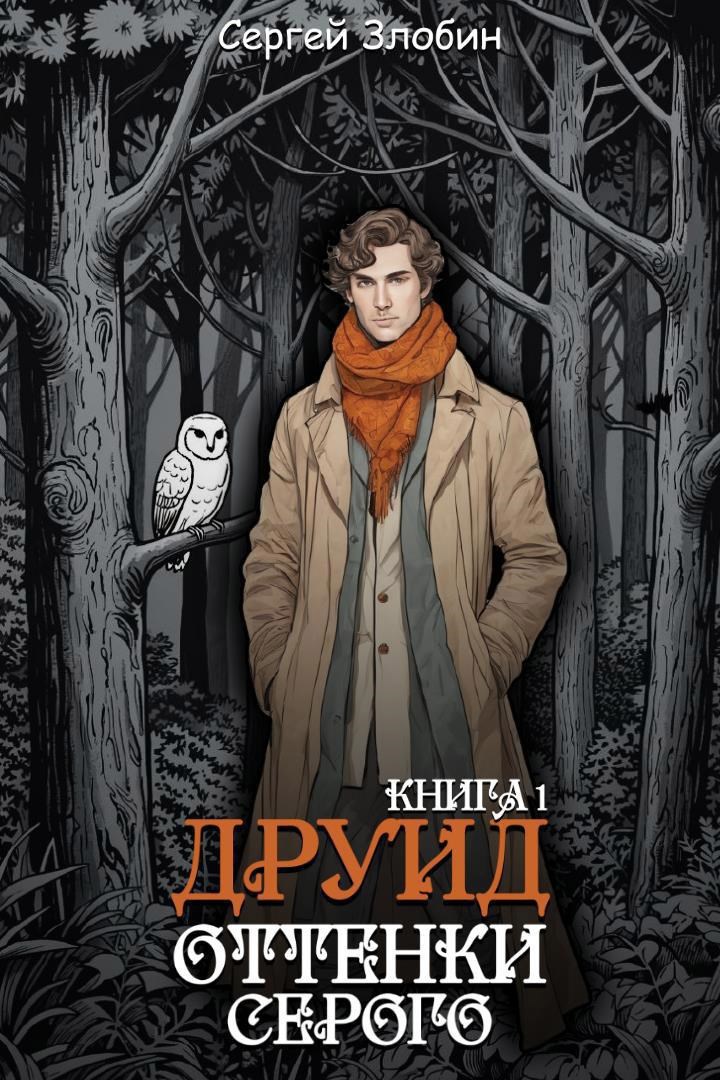 Обложка книги Друид. Книга 1. Оттенки серого