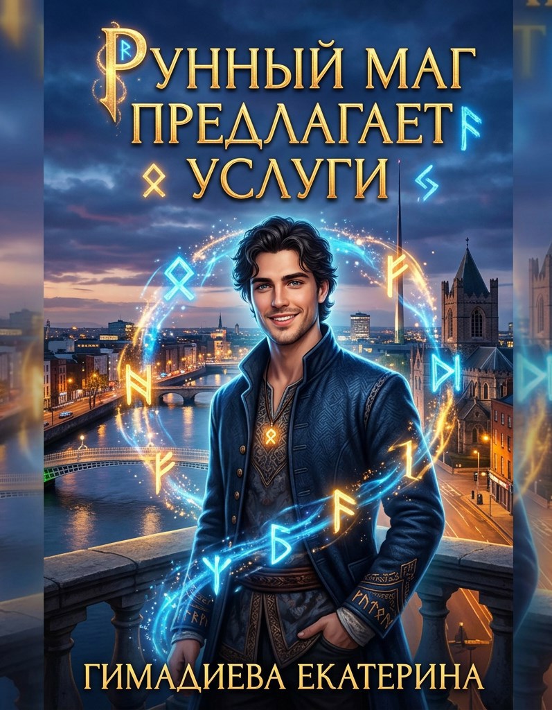 Обложка книги Рунный маг предлагает услуги
