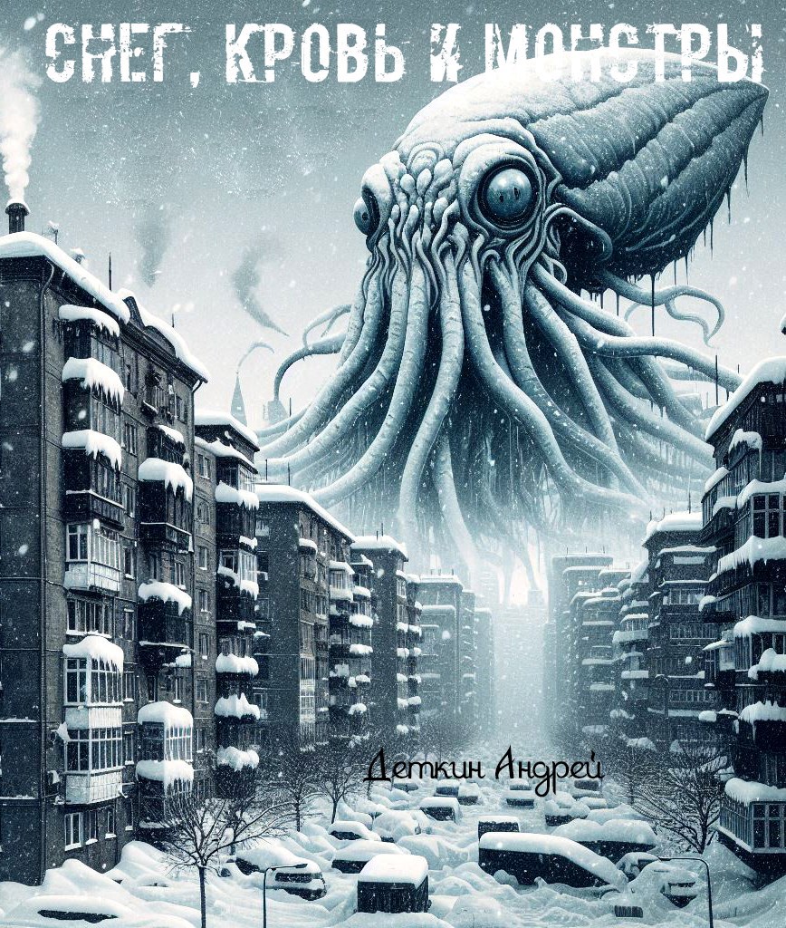 Обложка книги Снег, кровь и монстры