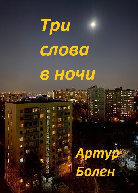 Обложка книги Три слова в ночи