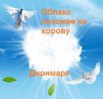 Обложка книги Облако похожее на корову
