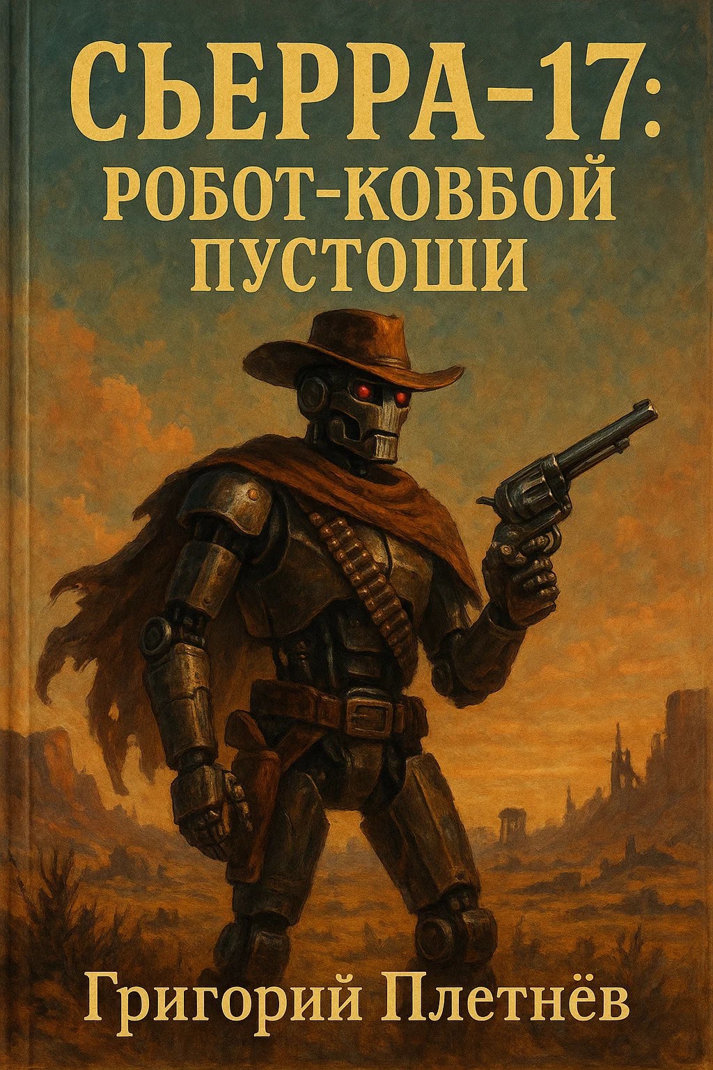 Обложка книги «СЬЕРРА-17: Робот-ковбой Пустоши»