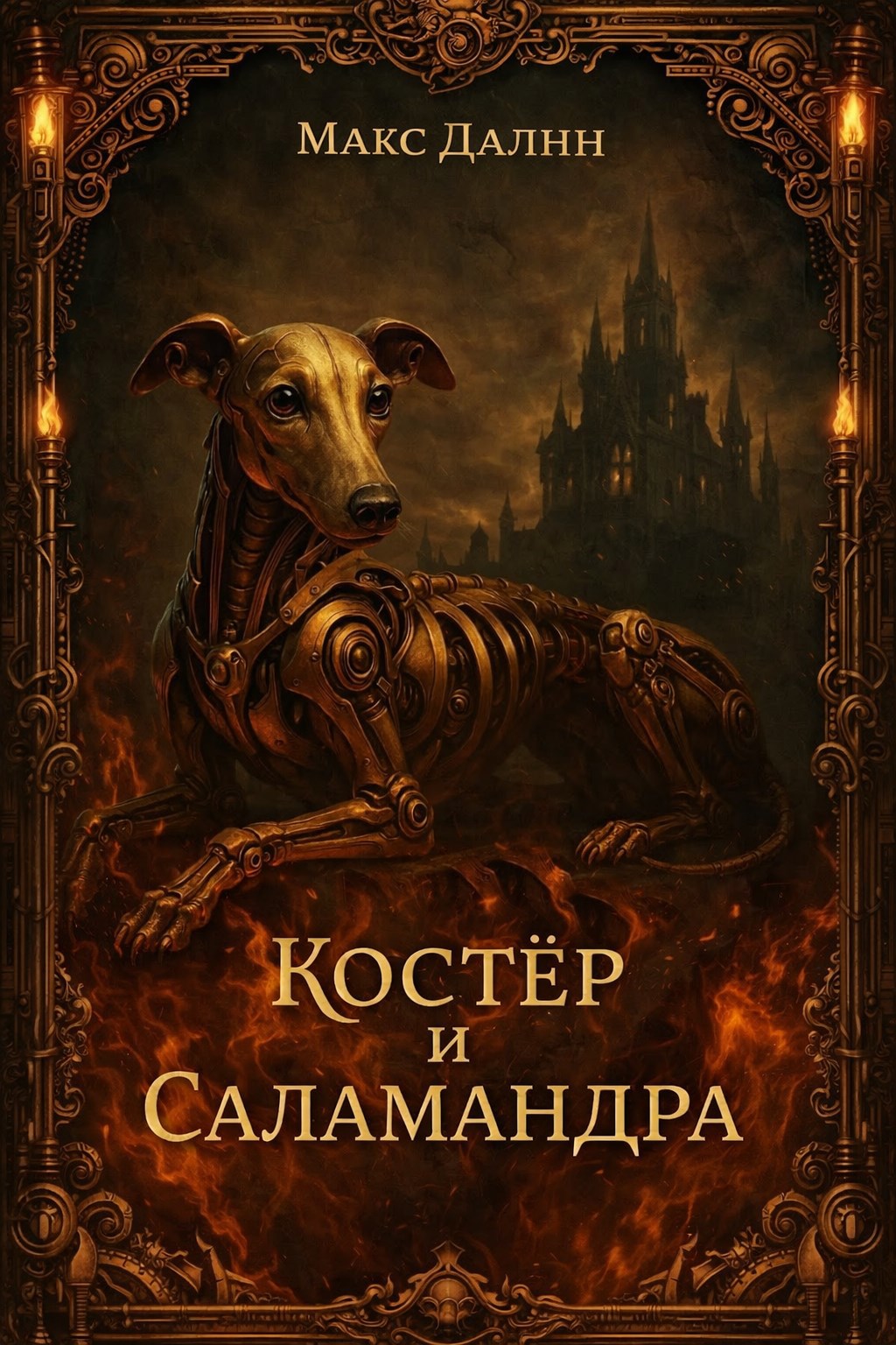 Обложка книги Костёр и Саламандра. Книга третья