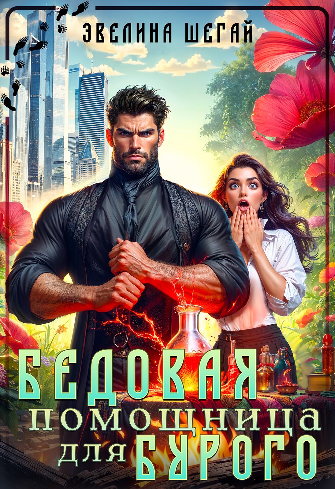 Обложка книги Бедовая помощница для Бурого