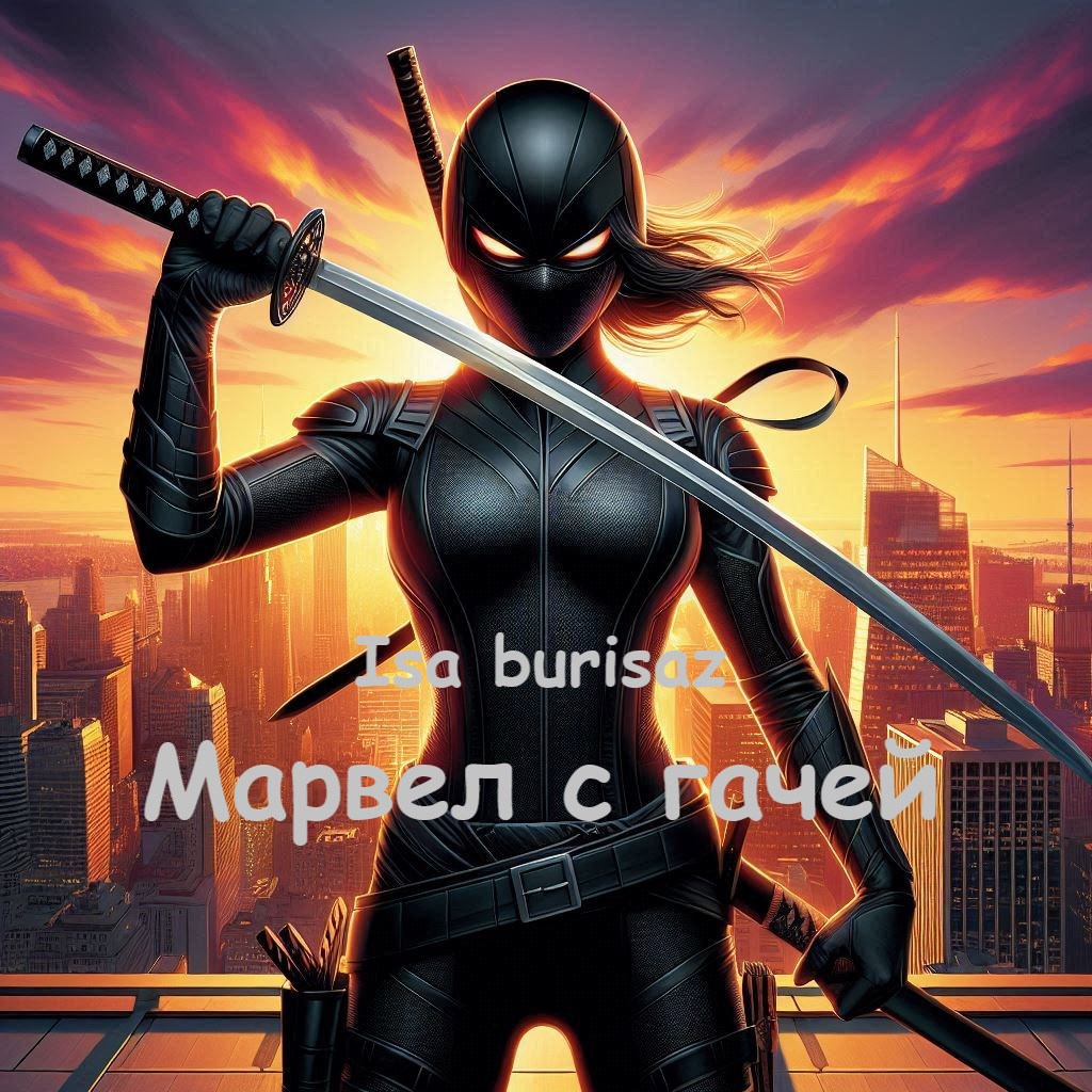 Обложка книги Марвел с гачей