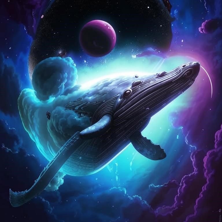 Обложка книги Космический кит