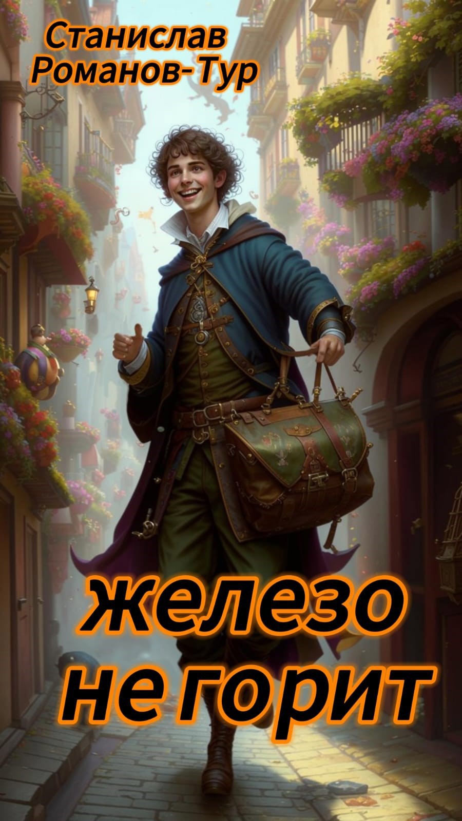 Обложка книги Железо не горит