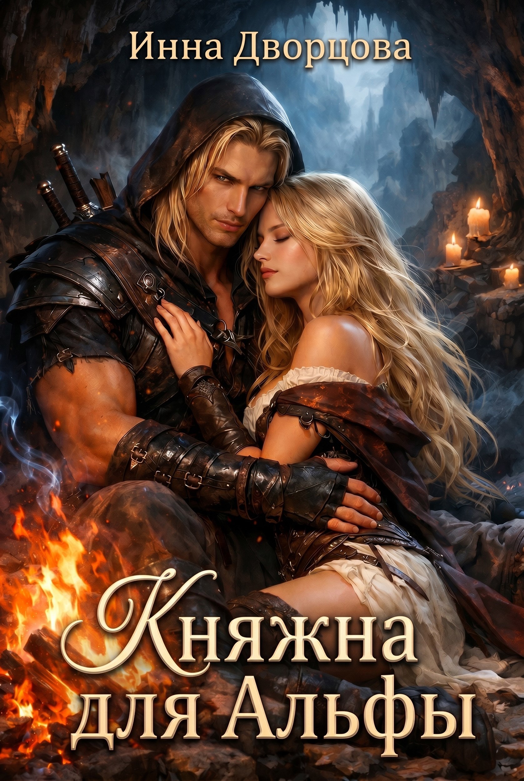 Обложка книги Княжна для Альфы