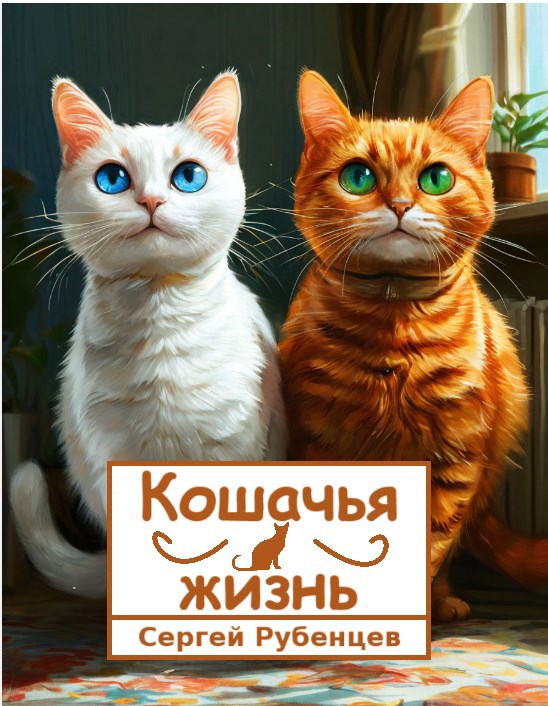 Обложка книги Кошачья жизнь