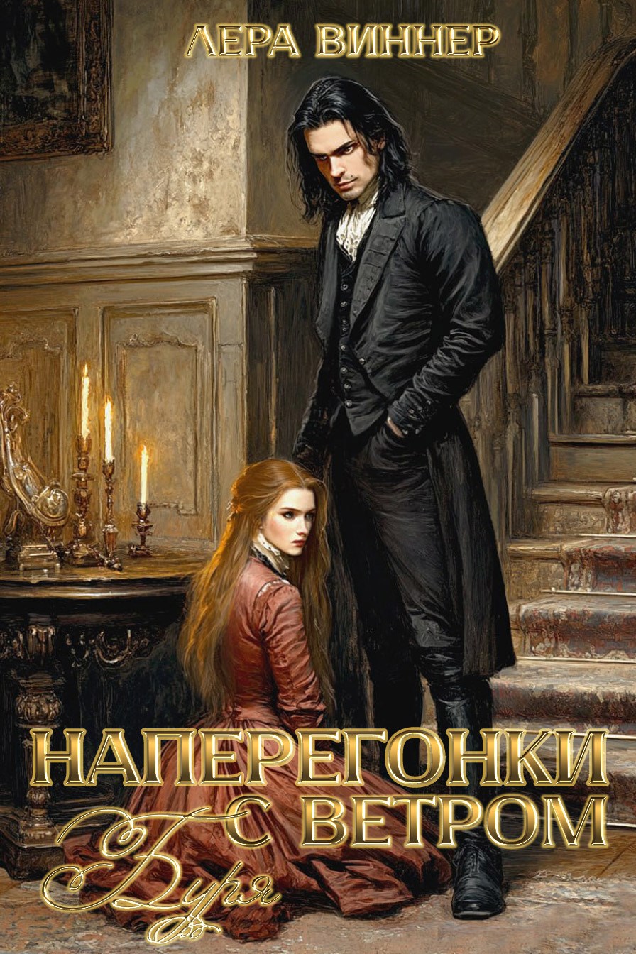 Обложка книги Наперегонки с ветром. Буря