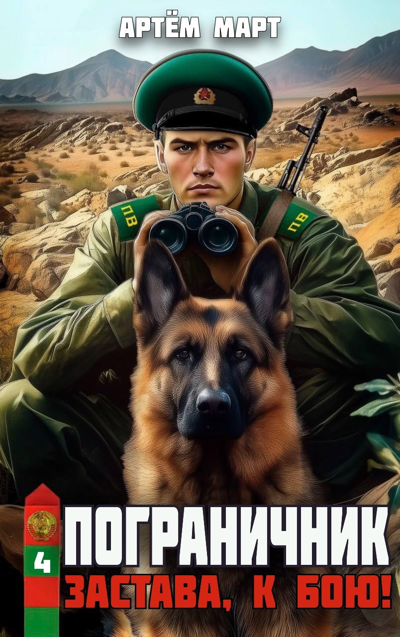 Обложка книги Пограничник. Том 4: Застава, к бою!