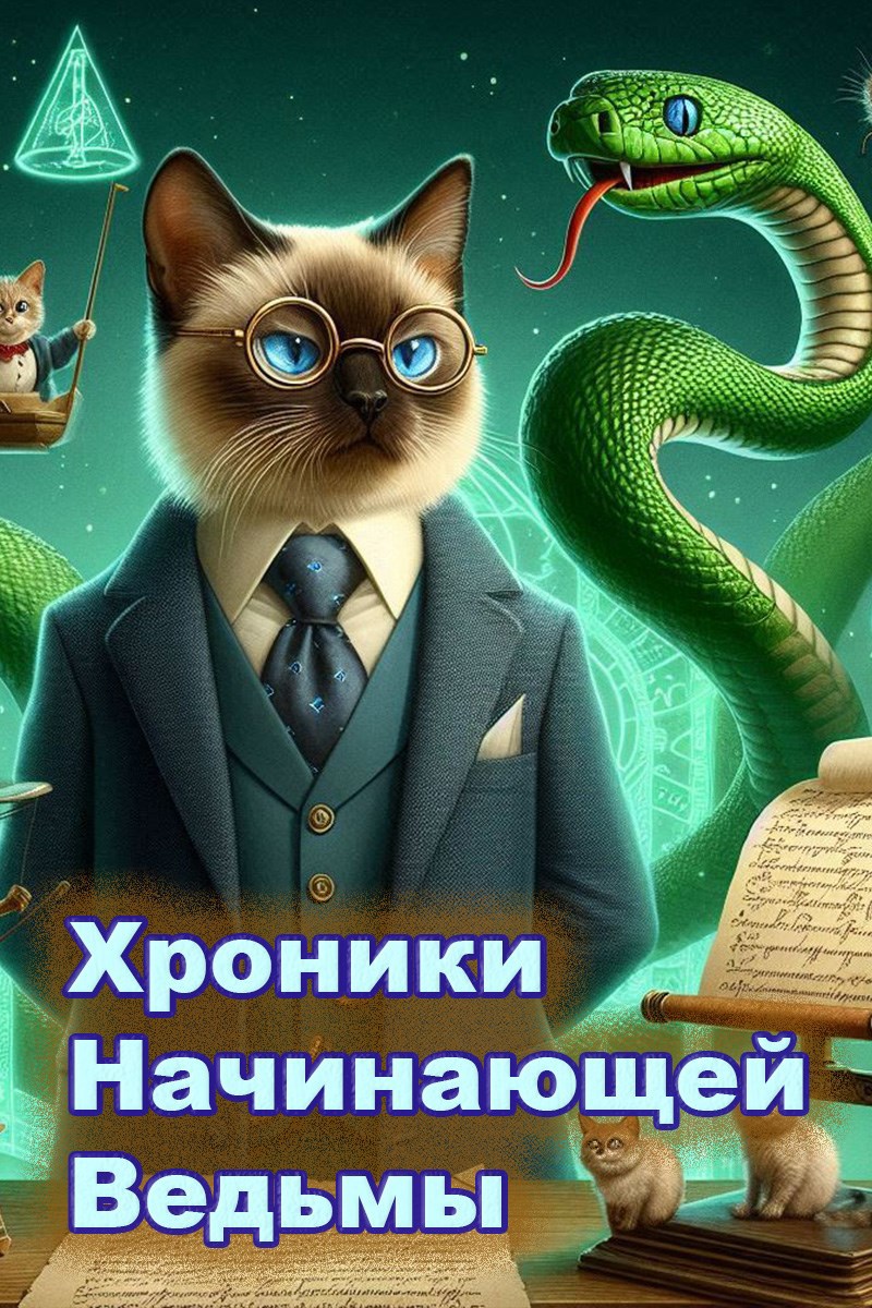 Обложка книги Магия для чайников: хроники начинающей ведьмы