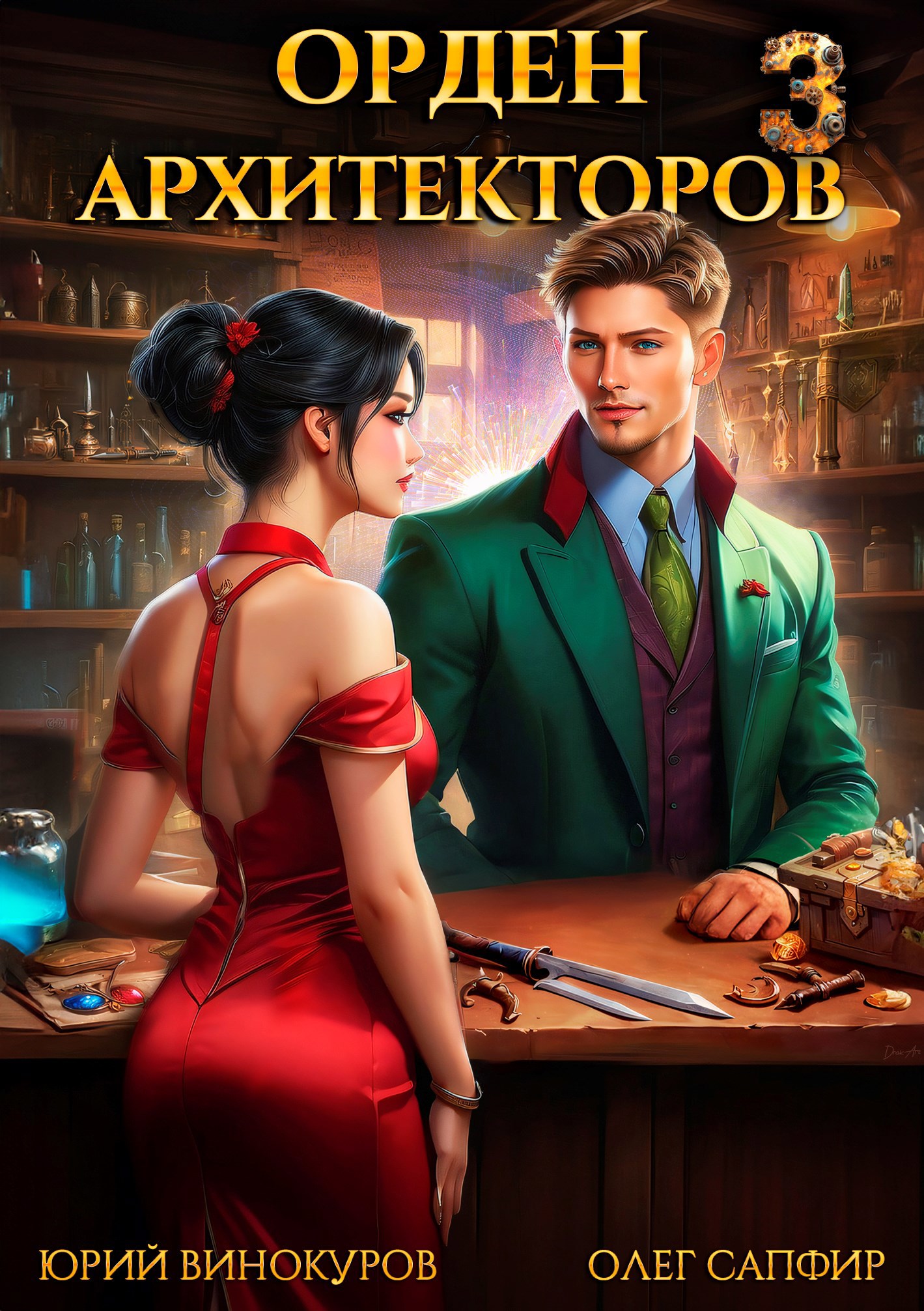 Обложка книги Орден Архитекторов. Книга III