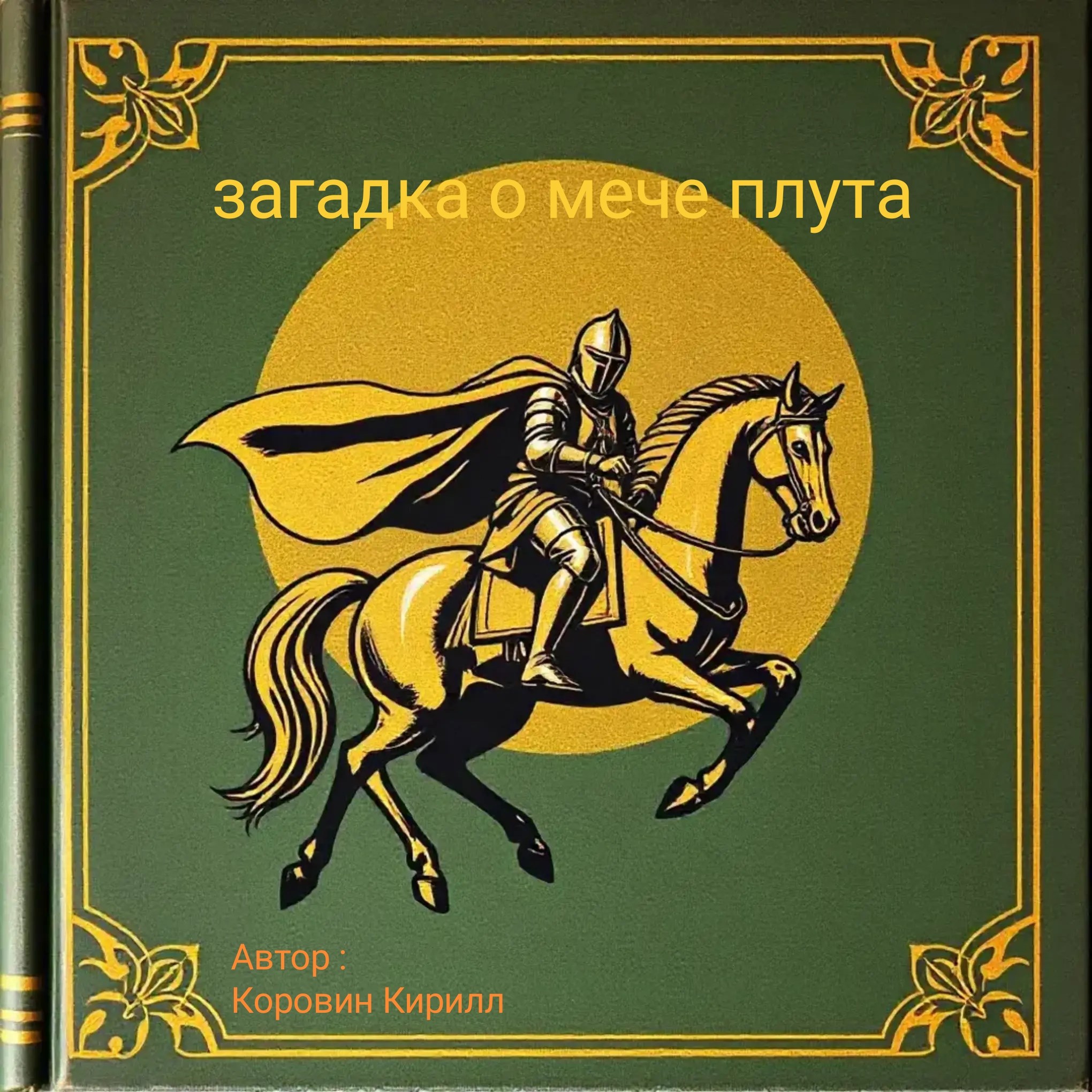 Обложка книги Тёмный воин - загадка о мече плута