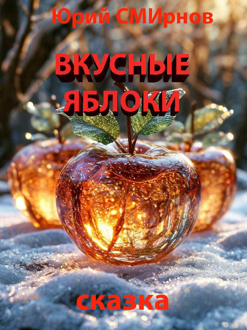 Обложка книги Вкусные яблоки