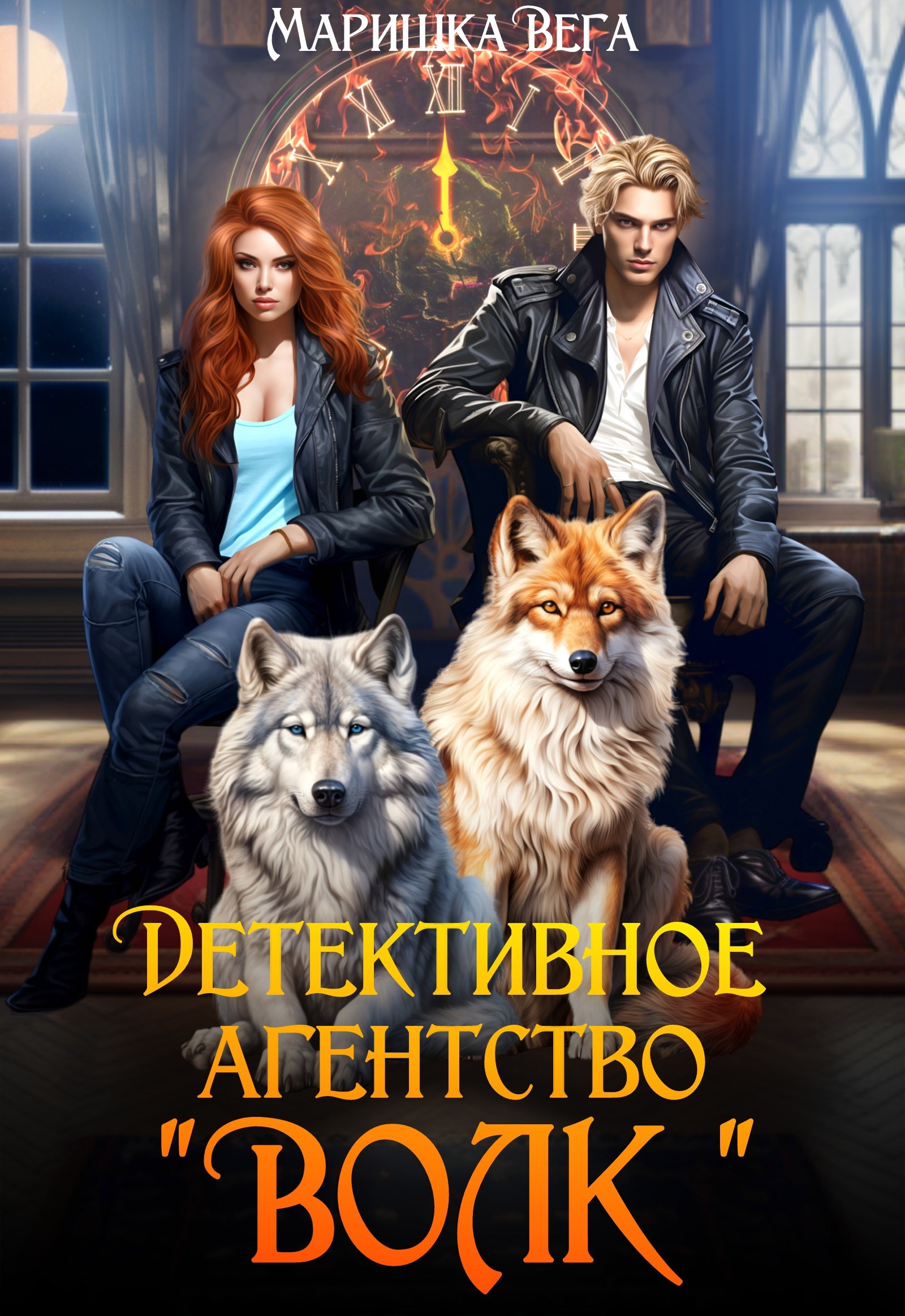 Обложка книги Детективное агентство "Волк"