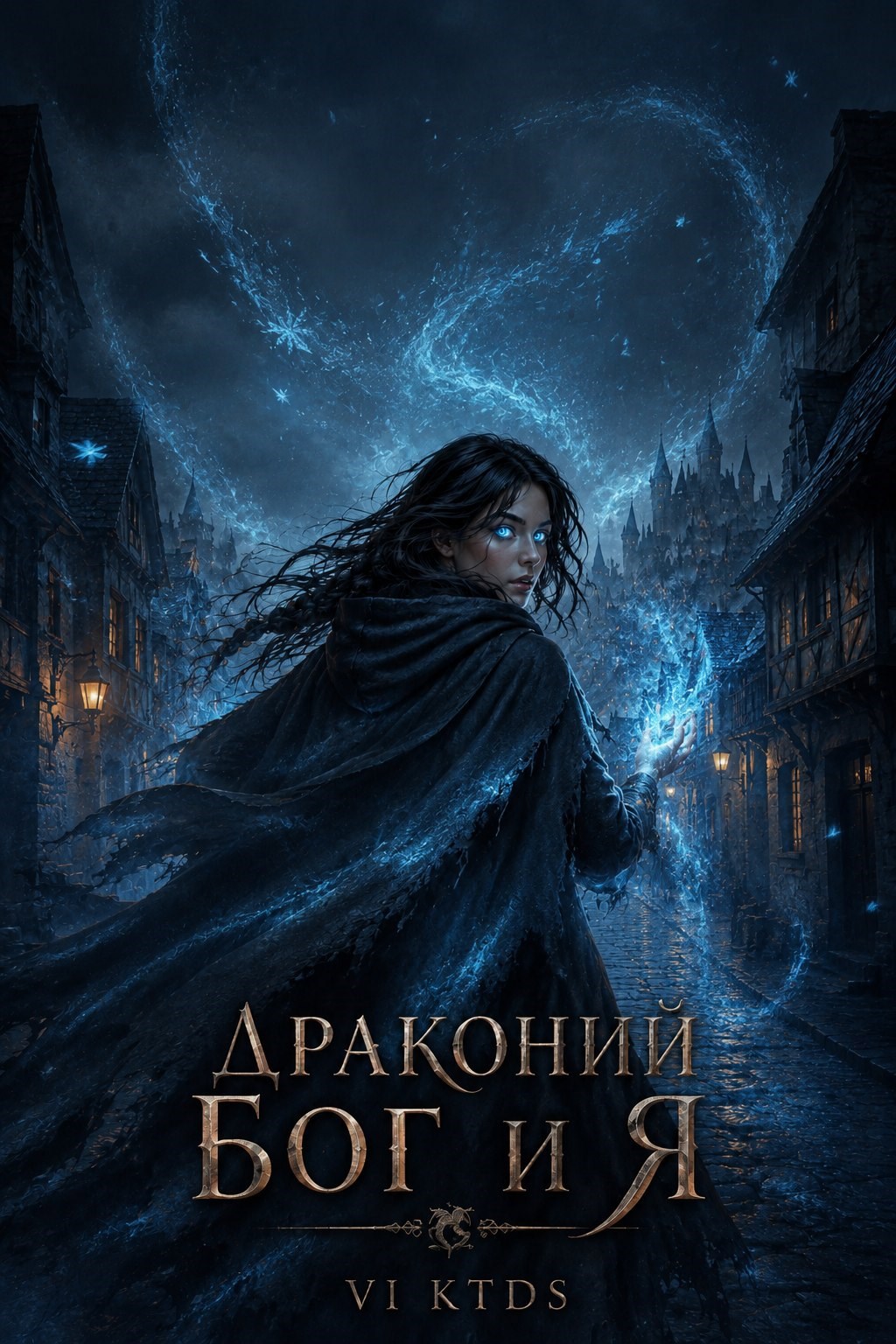 Обложка книги Драконий бог и я