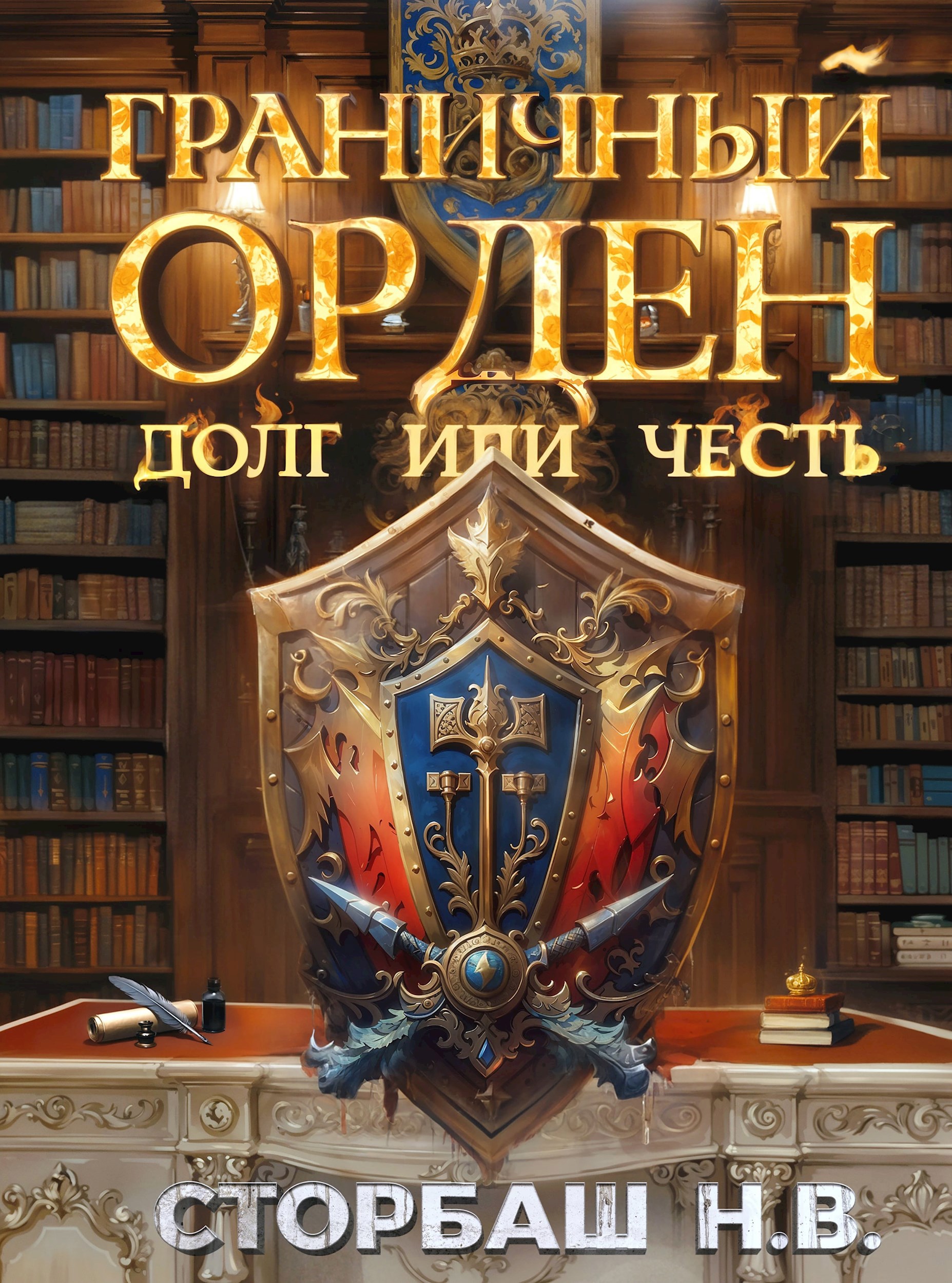 Обложка книги Граничный орден. Долг или честь