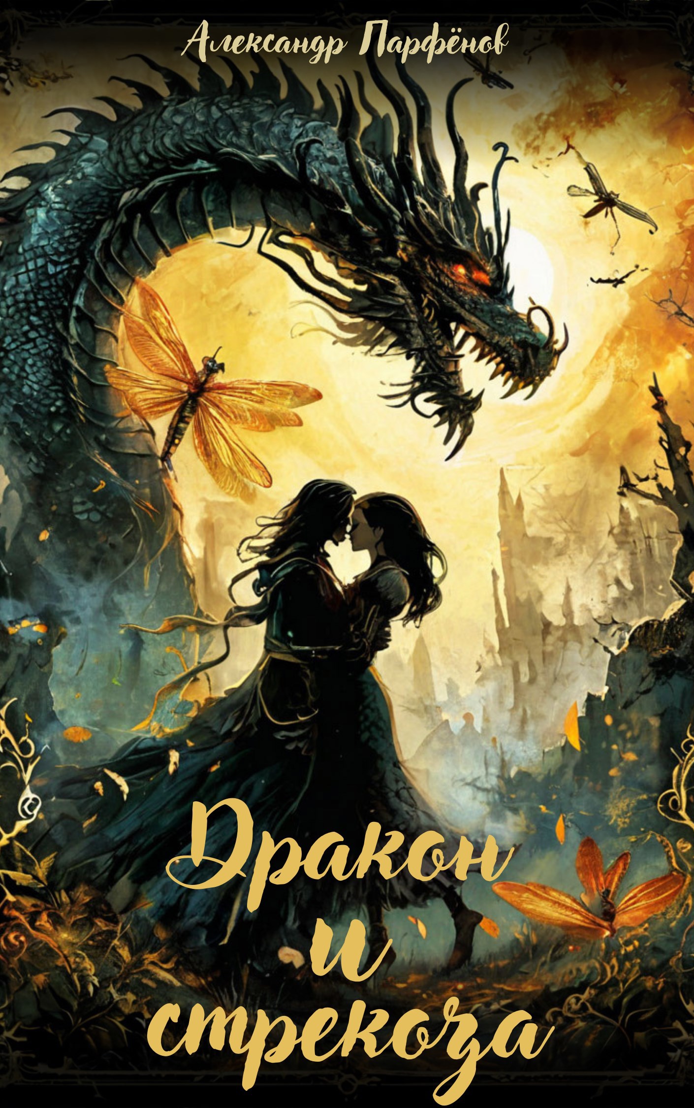 Обложка книги Дракон и стрекоза
