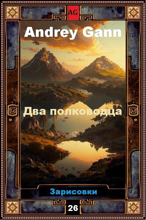 Обложка книги Два полководца (зарисовки)
