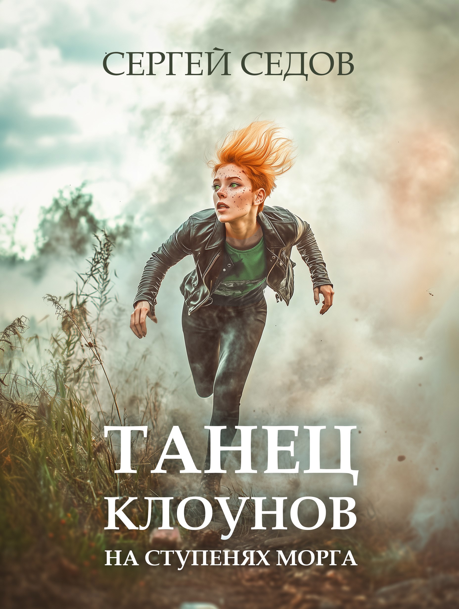 Обложка книги Танец клоунов на ступенях морга