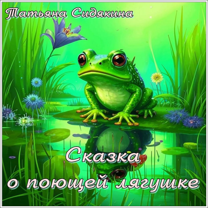 Обложка книги Сказа о поющей лягушке