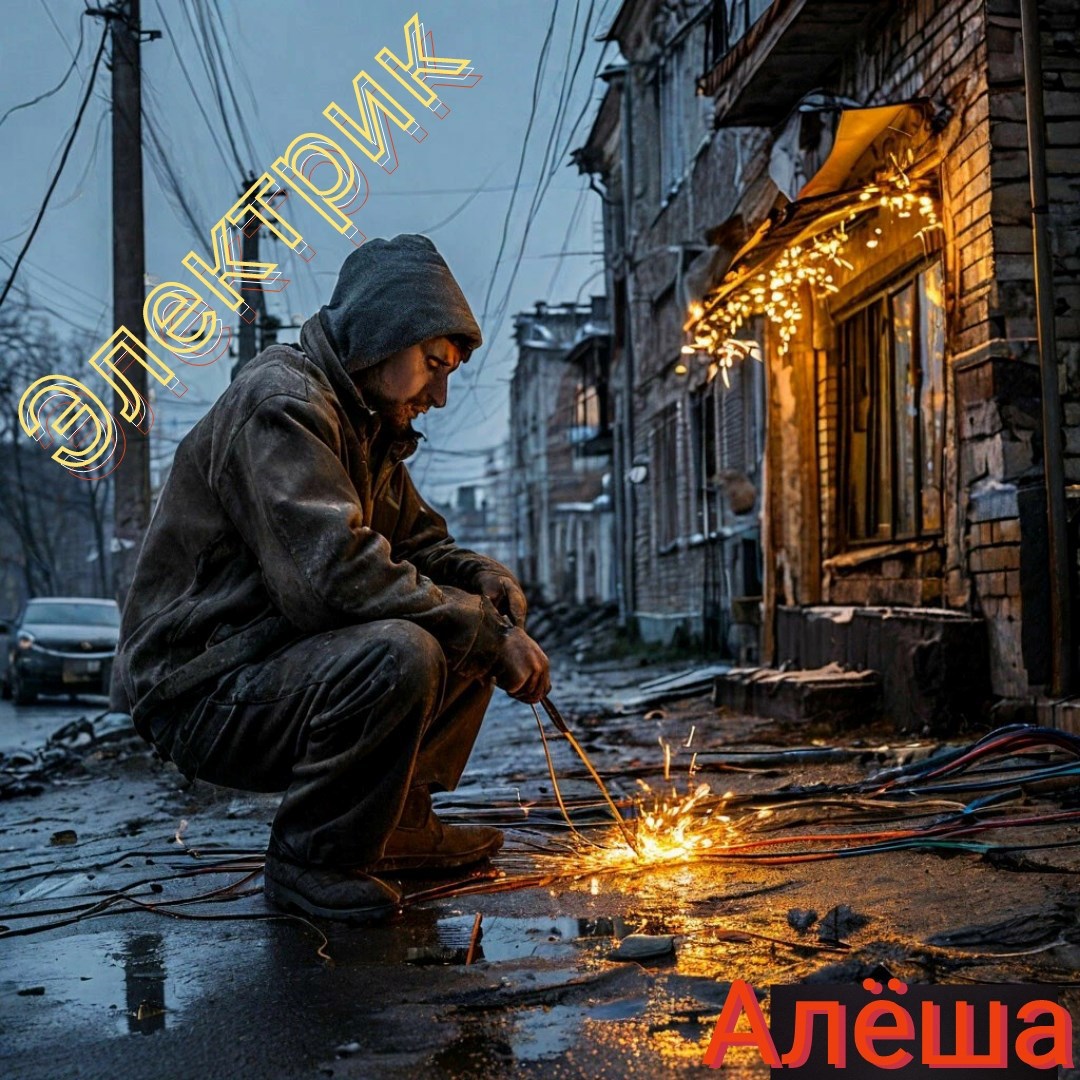 Обложка книги Электрик Алёша