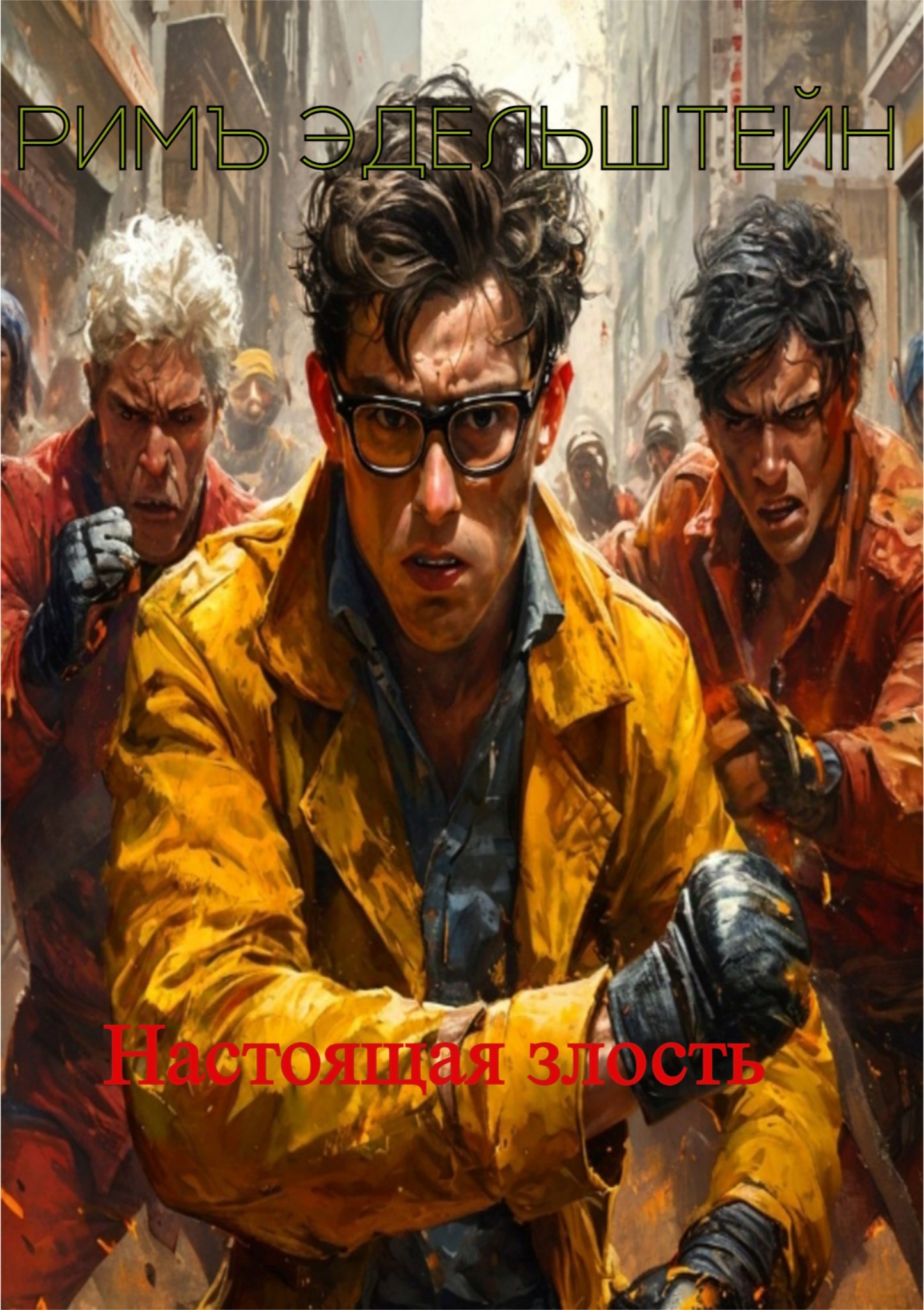 Обложка книги Настоящая злость