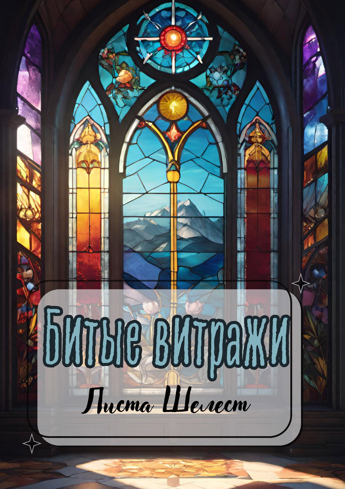 Обложка книги Битые витражи