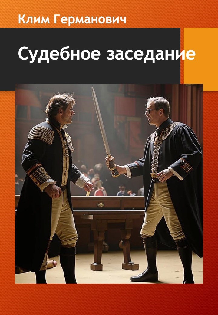 Обложка книги Судебное заседание