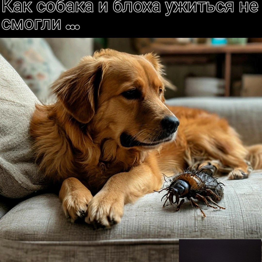Обложка книги Как собака и блоха ужиться не смогли ...
