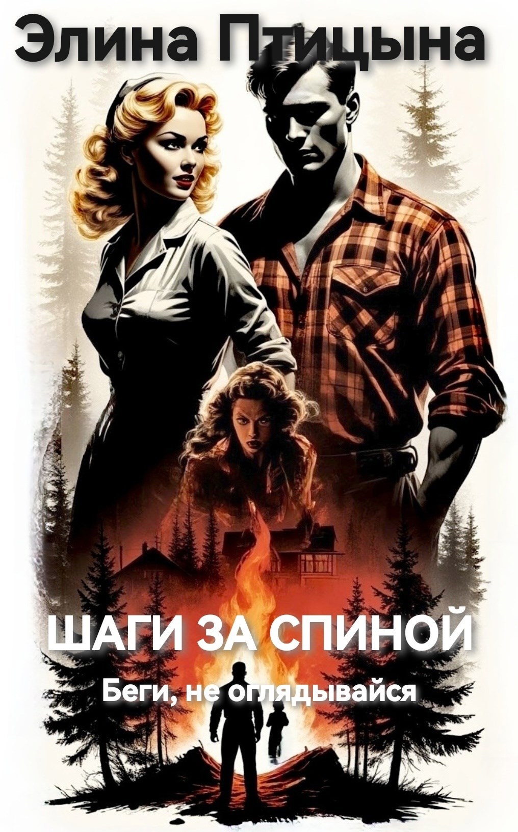 Обложка книги Шаги за спиной. Беги, не оглядывайся