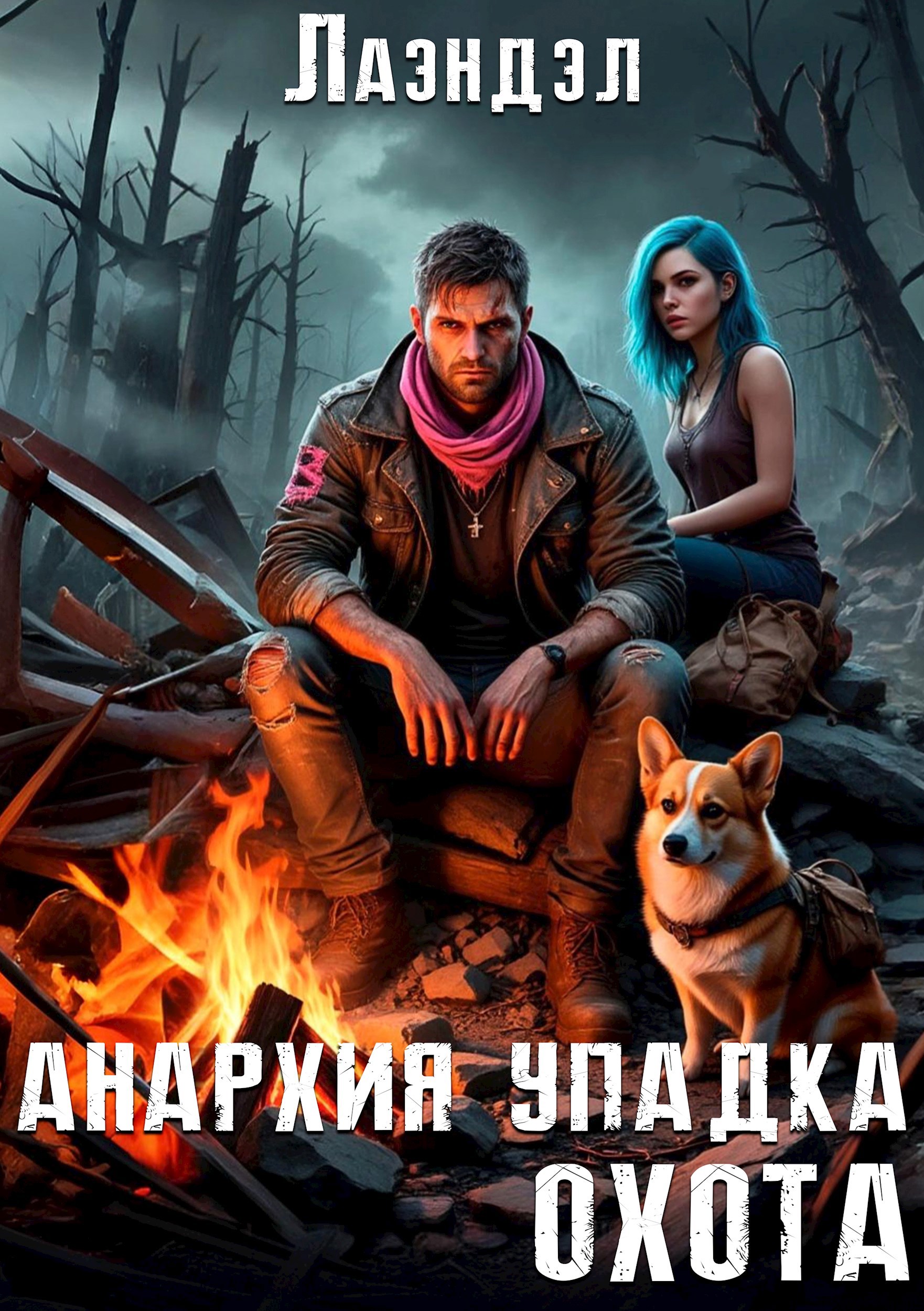 Обложка книги Анархия упадка. Охота