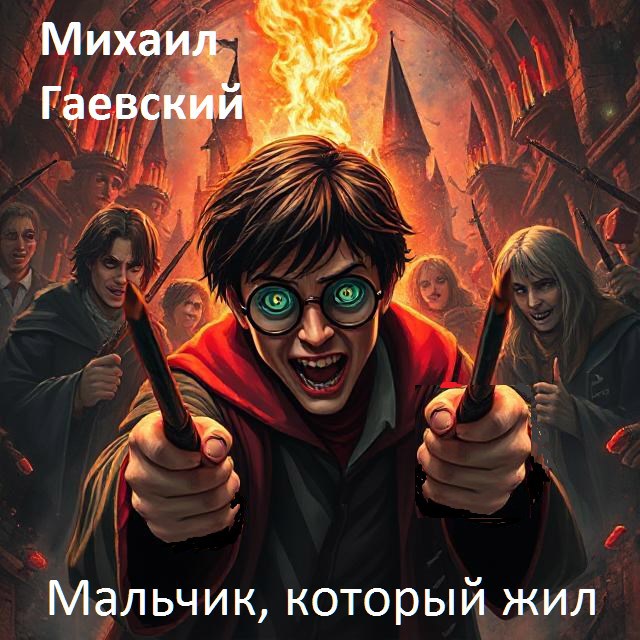 Обложка книги Гарри Поттер. Мальчик, который жил.