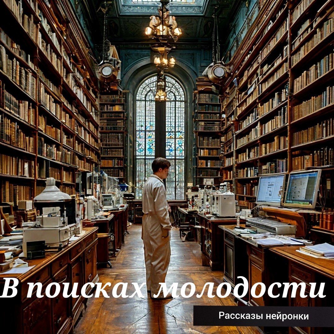 Обложка книги В поисках молодости